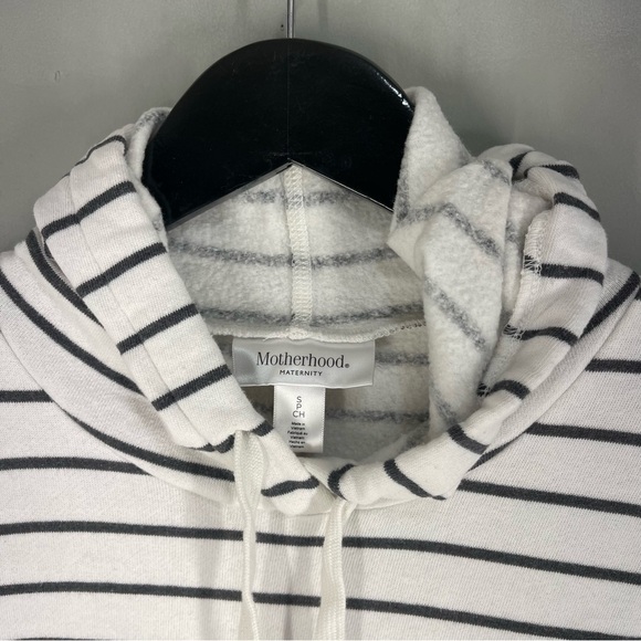 Motherhood Maternity FRENCH TERRY MATERNITY HOODIE Small - Picture 7 of 12